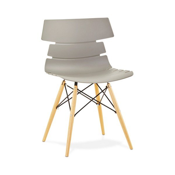 Sedia da pranzo grigia Design Strata - Kokoon