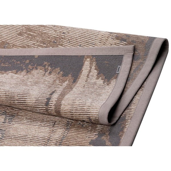 Tappeto bifacciale marrone , 100 x 160 cm Nedrema - Narma-image-2