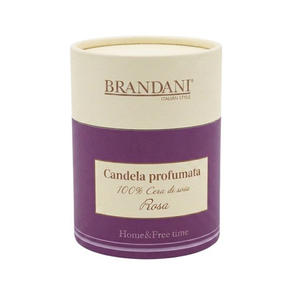 Candela in cera di soia profumata tempo di combustione 35 h – Brandani-image-2