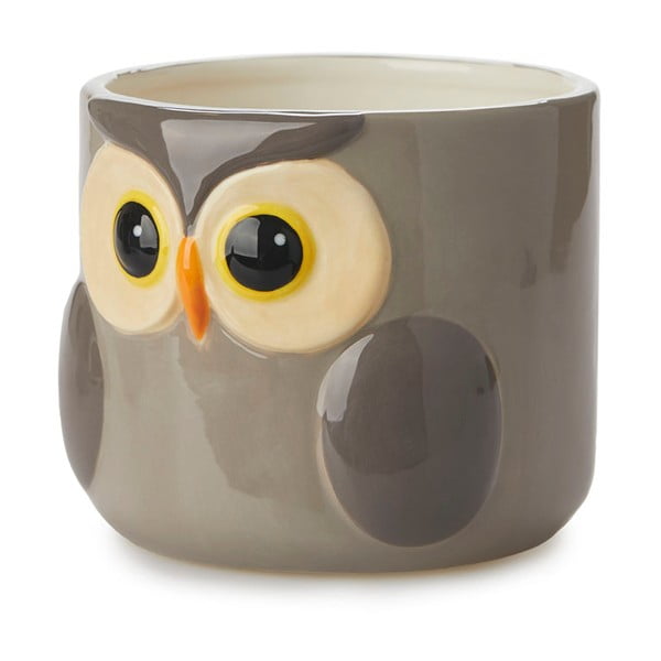 Vaso in ceramica ø 13,5 cm Owl - Balvi-image-3