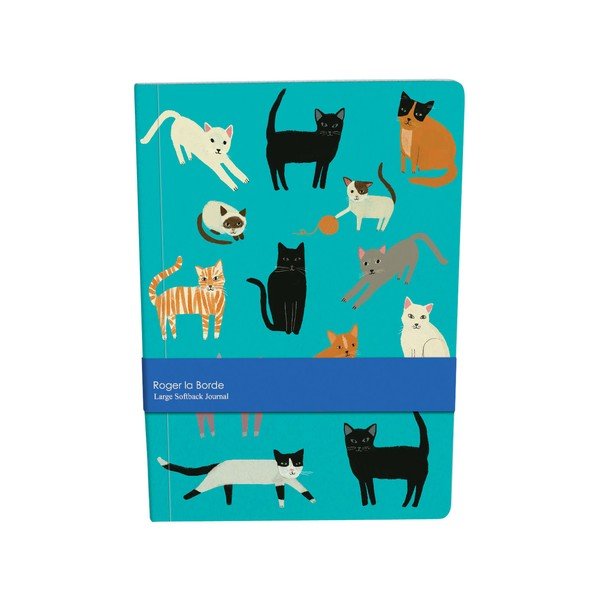 Quaderno 128 pagine formato A4 Pretty Paws - Roger la Borde-image-1