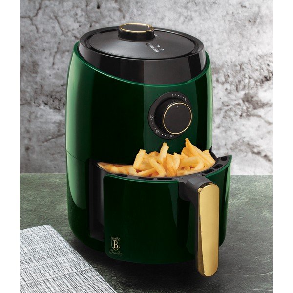 Friggitrice ad aria verde scuro Emerald Collection - BerlingerHaus-image-1