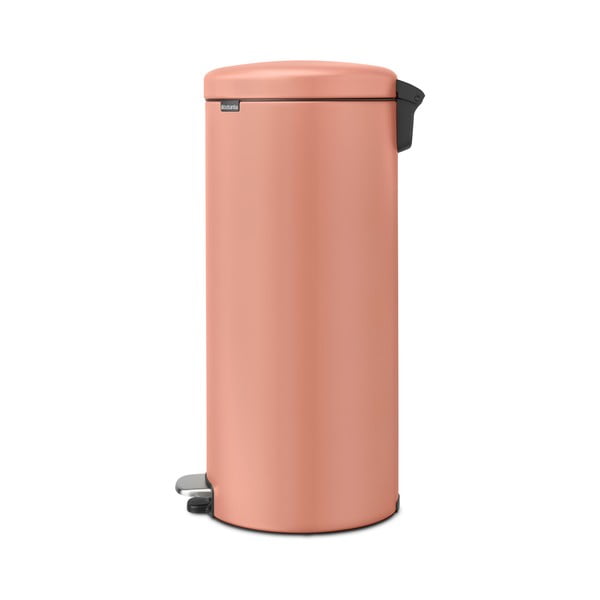 Cestino per la spazzatura color salmone in acciaio con pedale 30 l NewIcon – Brabantia