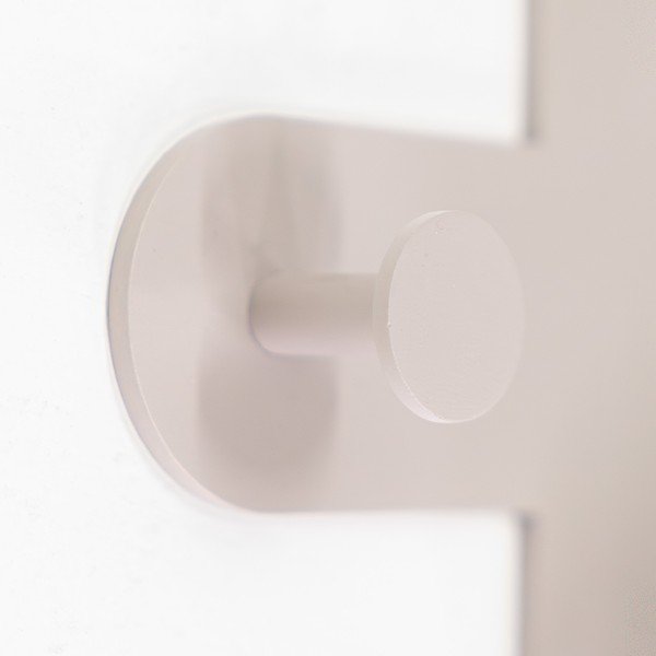 Attaccapanni da parete grigio tortora in acciaio 66 cm Frondo – Spinder Design-image-4