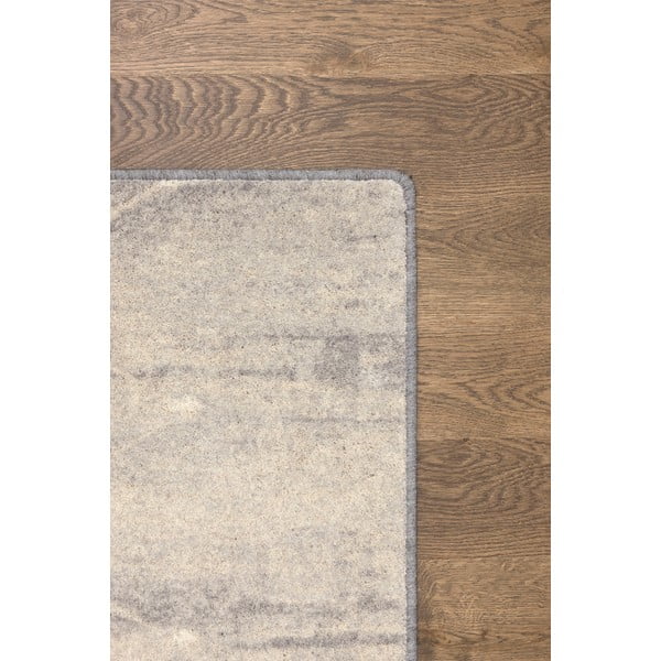 Tappeto in lana crema 133x180 cm Colette - Agnella-image-3