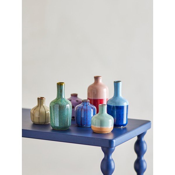 Set di vasi in gres dipinti a mano 7 pz (altezza totale 14 cm) Maien – Bloomingville-image-1