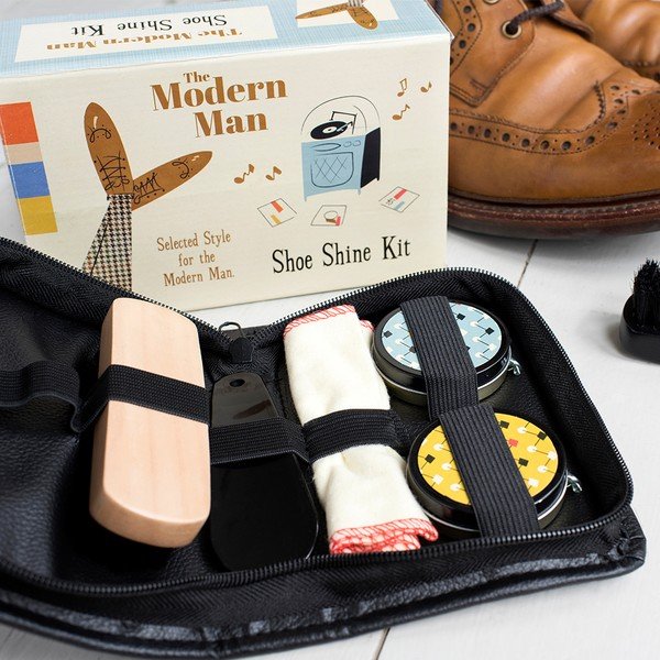 Set per la pulizia delle scarpe Modern Man - Rex London-image-1