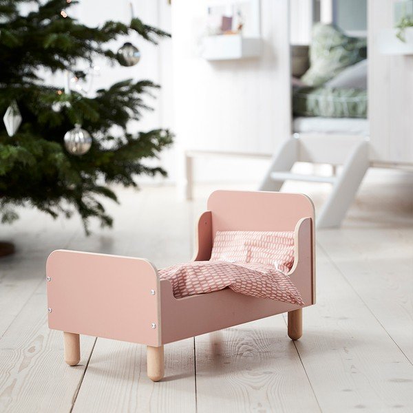 Letto per bambole rosa - Flexa-image-2