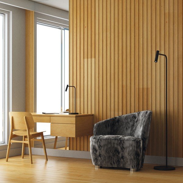 Lampada da tavolo nera, altezza 50,3 cm Alexia - SULION-image-3