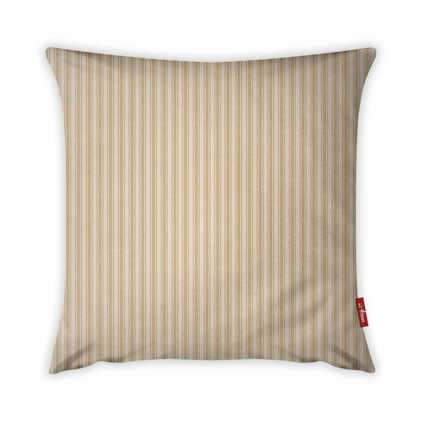 Federa beige con contenuto di cotone, 42 x 42 cm - Vitaus