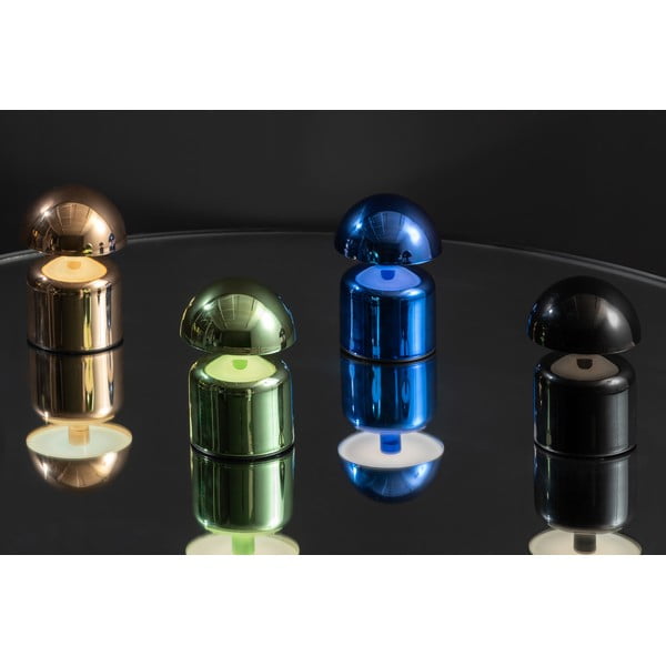 Lampada da tavolo a LED verde chiaro con paralume in metallo (altezza 14 cm) Impetu - Leitmotiv-image-2