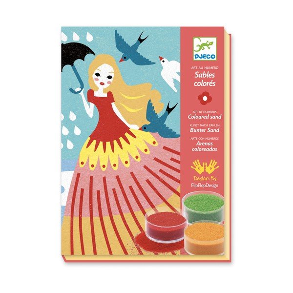 Set di sand art per bambine - Djeco-image-2