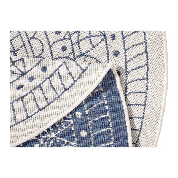 Tappeto blu per esterni , ø 200 cm Porto - NORTHRUGS-image-3