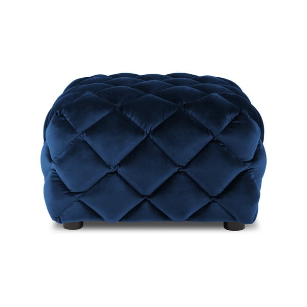 Sgabello in velluto blu scuro Flandrin - Interieurs 86-image-2