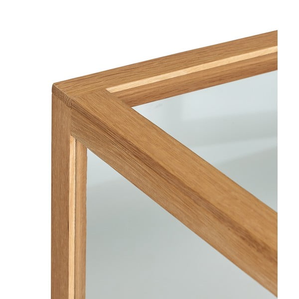 Vetrina colore naturale effetto rovere 80x88x42 cm Poetic - Hübsch-image-4