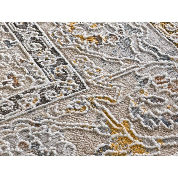Tappeto beige 192x290 cm Berta – Universal-image-4
