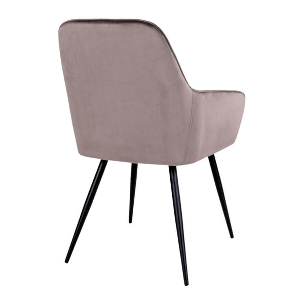 Set di sedie da pranzo marrone chiaro in imbottito con braccioli 2 pz Harbo – House Nordic-image-4