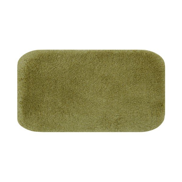 Tappeto da bagno verde Confetti Miami, 67 x 120 cm - Foutastic