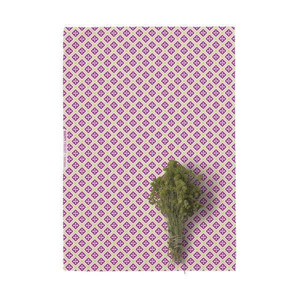 Set di 2 asciugamani da cucina in cotone, 70 x 50 cm Cactus - Happy Friday Basic-image-3