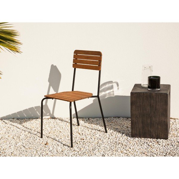 Set di 4 sedie da giardino impilabili Scool - Ezeis-image-1
