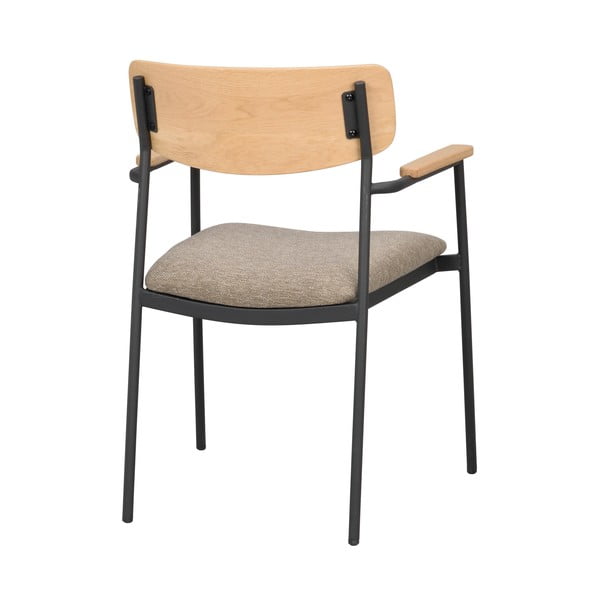 Sedie da pranzo in colore beige-naturale in set da 2 Maymont - Rowico-image-4