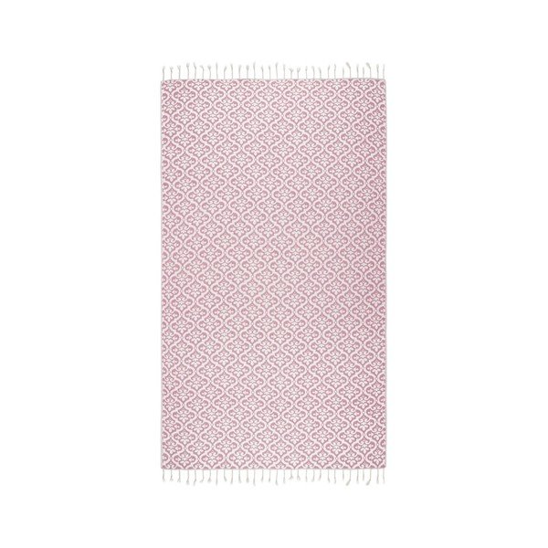 Asciugamano hammam rosa Bonita, 165 x 100 cm - Kate Louise-image-2