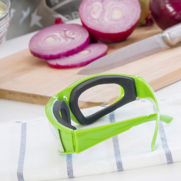 Occhiali di sicurezza verdi per affettare le cipolle - InnovaGoods-image-4