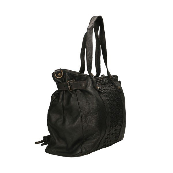 Borsa in pelle nera - Chicca Borse-image-2