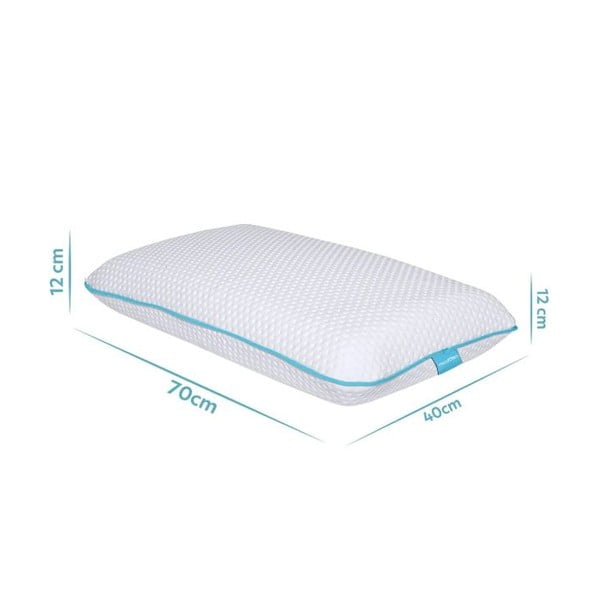 Cuscino anatomico con imbottitura in memory foam 40x70 cm – Mila Home-image-3