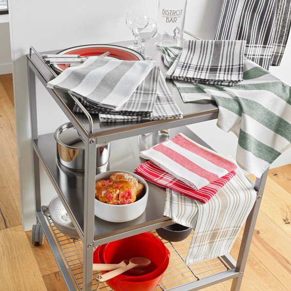 Strofinaccio in cotone 50x70 cm Bayado – douceur d'intérieur-image-1