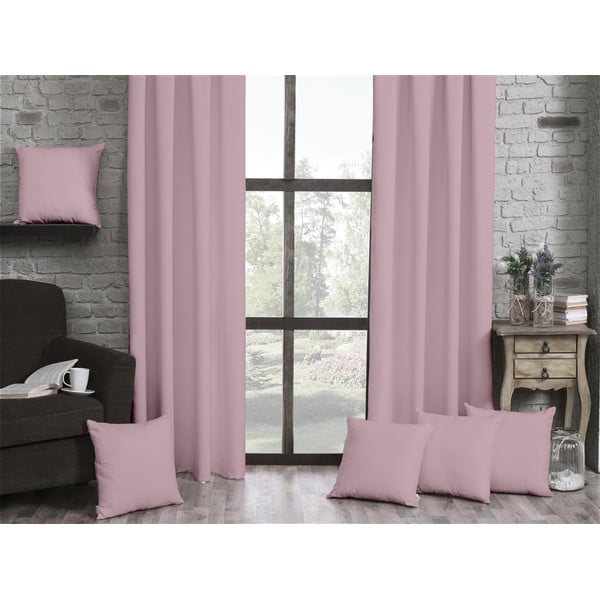 Tenda rosa pastello, 140 x 270 cm Honey - Mike & Co. NEW YORK-image-1