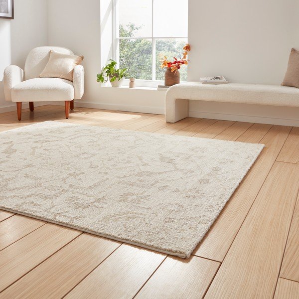 Tappeto color crema 200x290 cm Geneva – Think Rugs-image-2