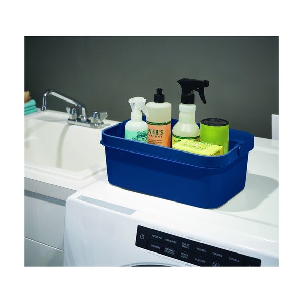 Cestino portaoggetti blu Eco - iDesign-image-2