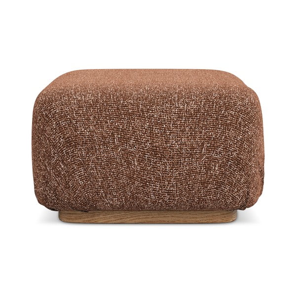 Poggiapiedi componibile arancione/marrone Ailani – Makamii