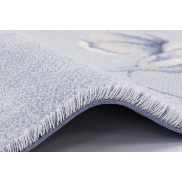 Tappeto in lana azzurro 300x400 cm Talwin - Agnella-image-3