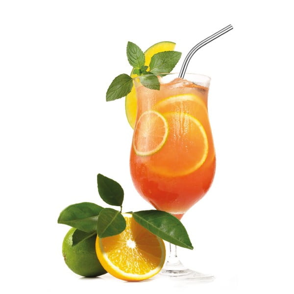 Set di 4 cannucce curve in acciaio inox - Westmark-image-2