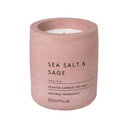 Candela di soia profumata tempo di combustione 24 ore Fraga: Sea Salt and Sage - Blomus