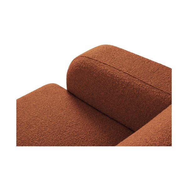 Divano angolare marrone in tessuto bouclé (angolo destro) Molino - Micadoni Home-image-4