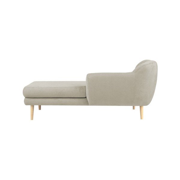 Divano beige con lettino sul lato sinistro Sardaigne - Mazzini Sofas-image-2