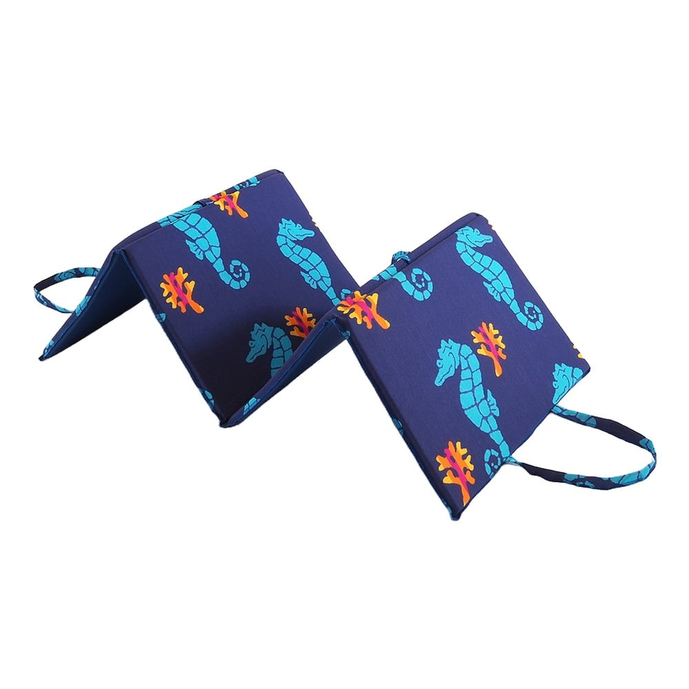 Cuscino per seduta da giardino blu per sedia a sdraio 49x137 cm   Seahorse – B.E.S. | Cuscini per mobili da giardino