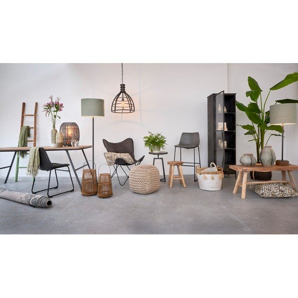 Sgabello da bar grigio scuro Jeddo - Light & Living-image-1