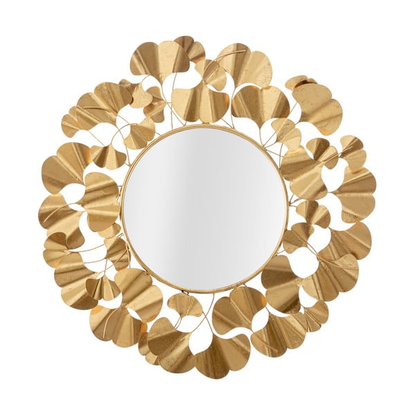 Specchio da parete in oro Leaf Gold, ø 81 cm - Mauro Ferretti