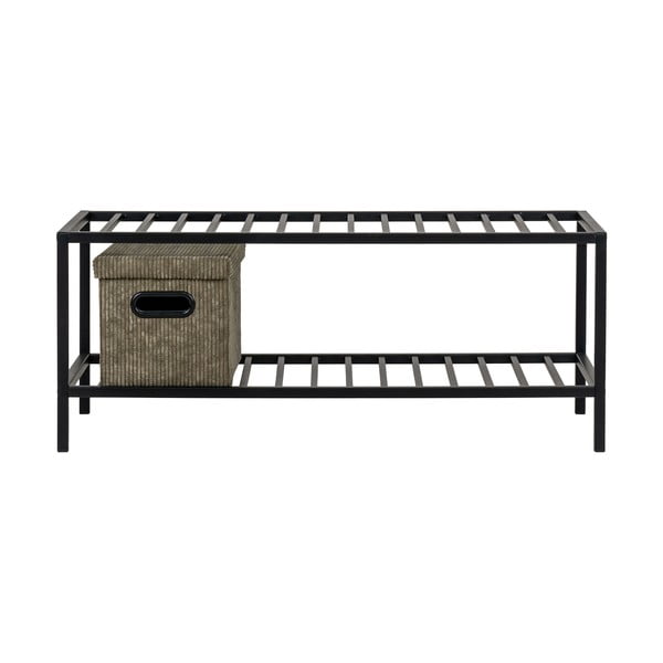 Scarpiera nera in metallo Vita - House Nordic-image-2