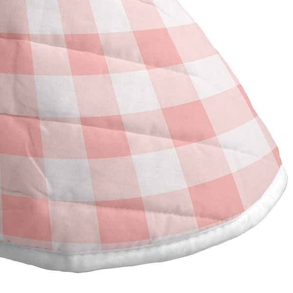 Copriletto trapuntato in cotone per bambini 100x130 cm Vichy - Happy Friday-image-3