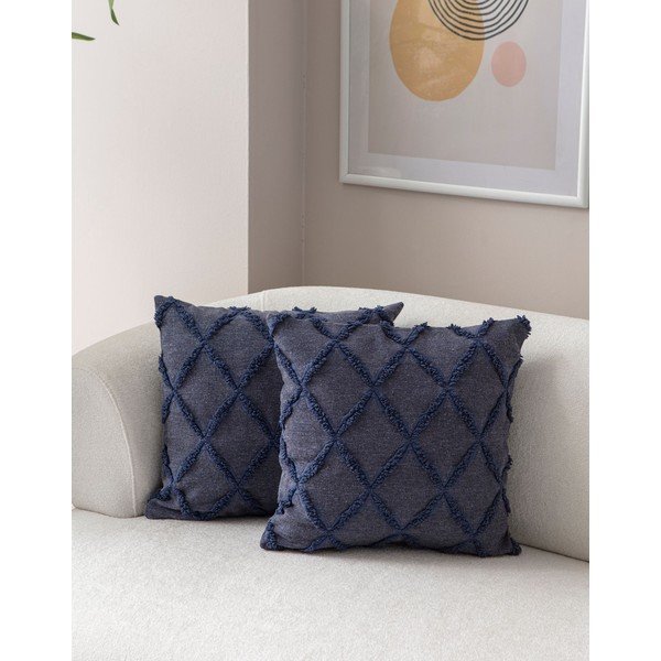 Federe decorative in set 2 pz 43x43 cm Tuffet – Mioli Decor-image-1