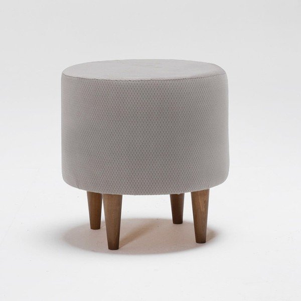 Sgabello Nora grigio e marrone Findik - Balcab Home