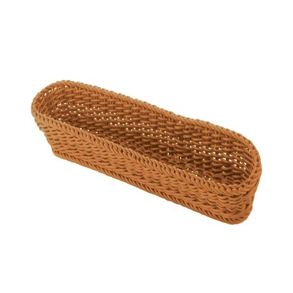 Košík Baguettekorb Beige, 40x16x8 cm