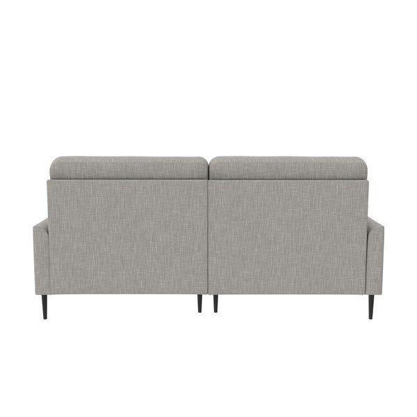 Divano angolare grigio (variabile) Francis - CosmoLiving by Cosmopolitan-image-4