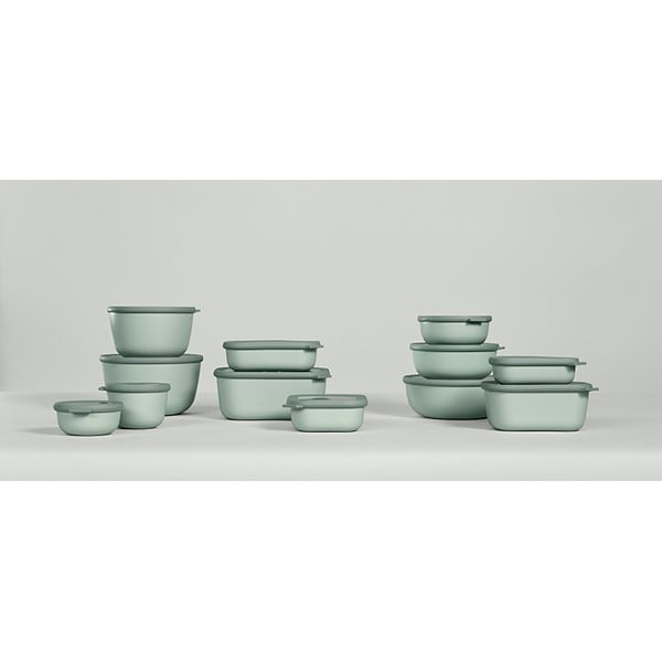 Scatole per alimenti in set da 3 Nordic sage - Mepal-image-1