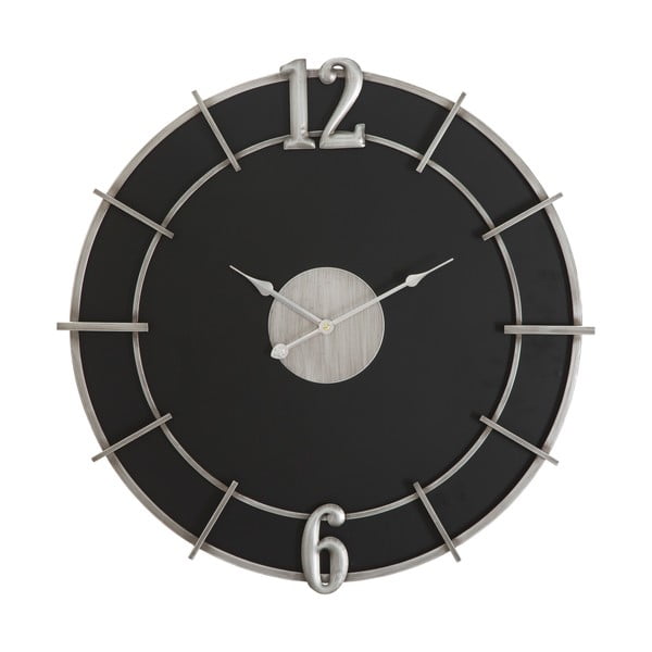 Orologio da parete nero Glam, ø 60 cm - Mauro Ferretti